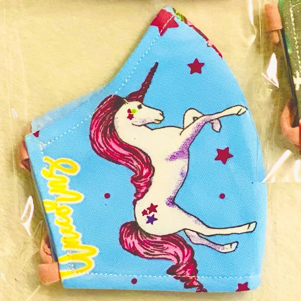 kids mask unicorn